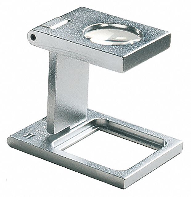 Linen Tester: 8X, 2 in Focal Distance, 17.53 mm Lens Dia, 24D Diopter