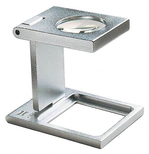 Linen Tester: 6X, 2.5 in Focal Distance, 22.35 mm Lens Dia, 20D Diopter