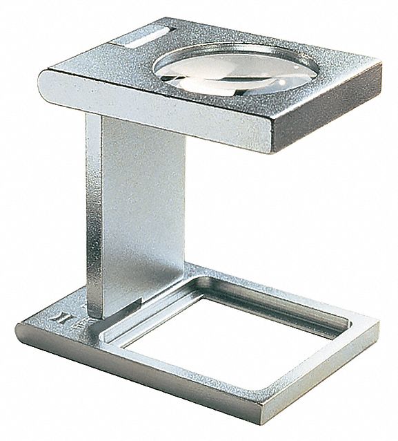 Linen Tester: 5X, 1.67 in Focal Distance, 23.37 mm Lens Dia, 32D Diopter