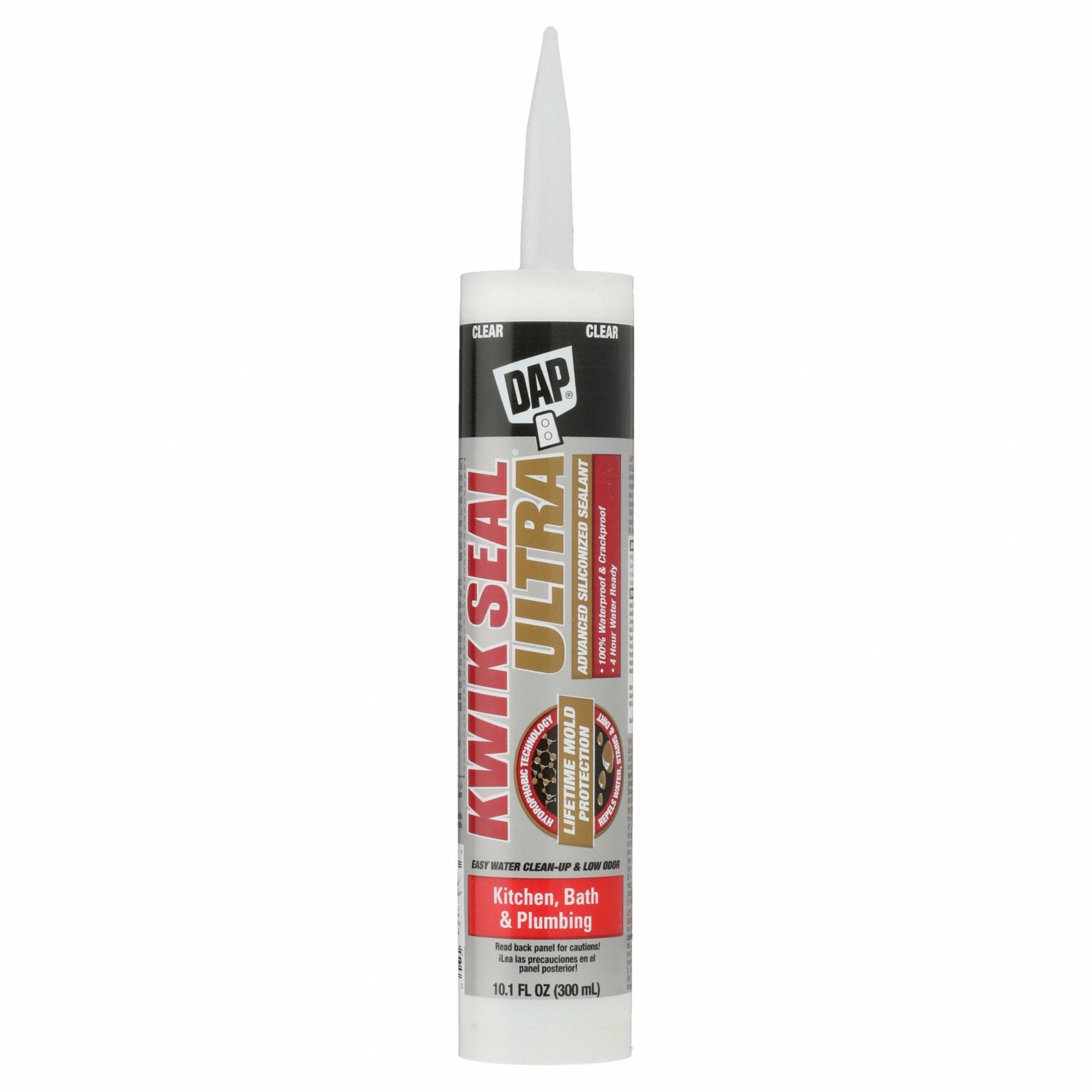 DAP, Kwik Seal Ultra, Clear, Acrylic Latex Sealant - 45PG60|18898 ...