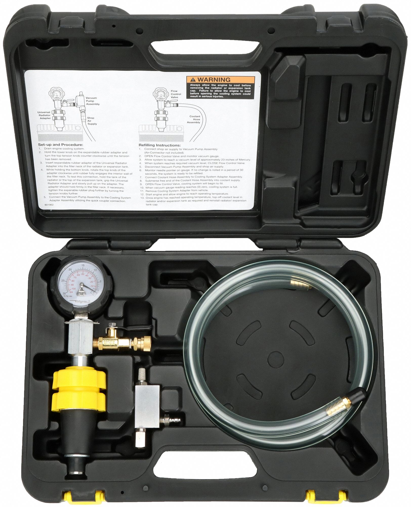 Cooling System AirEvac Kit Plastic