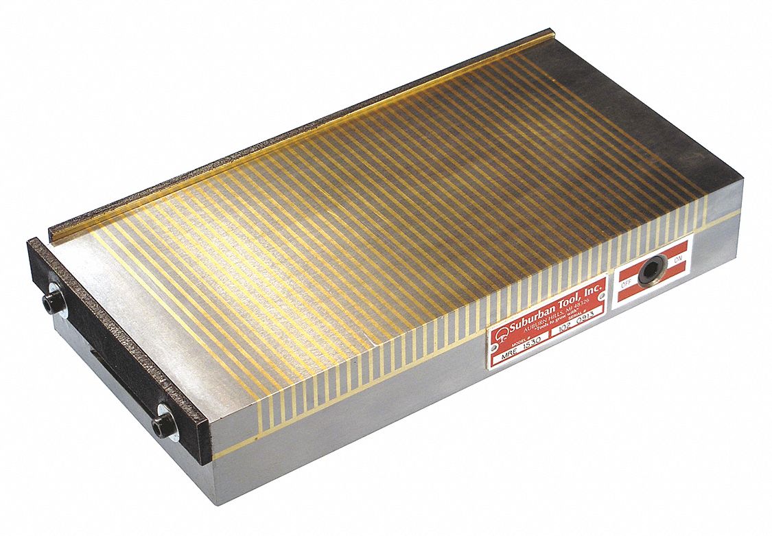 Magnetic Chuck: Std Pole, 104 mm W x 150 mm L