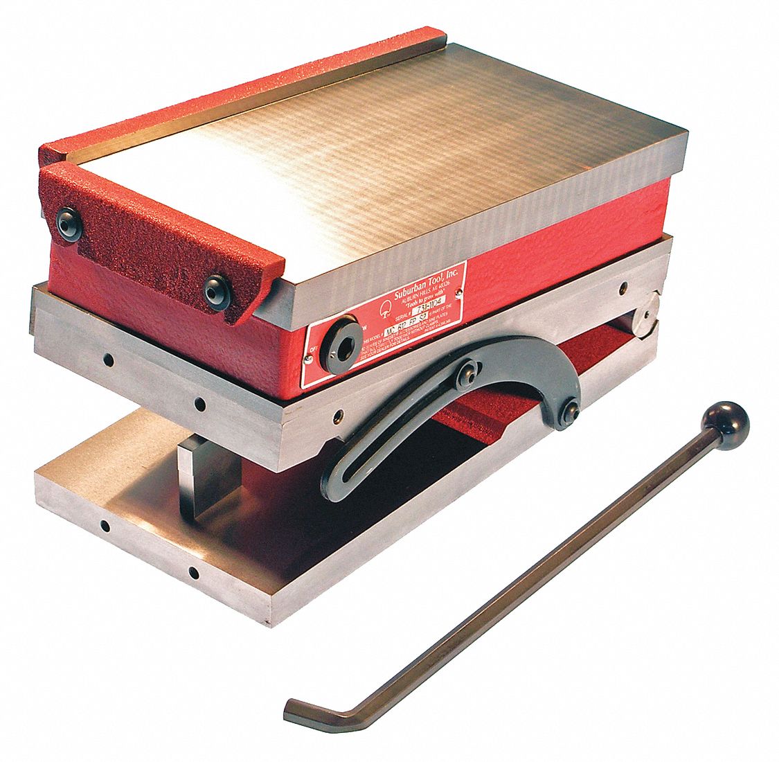 Sine Plate: Fine Pole, 12 in L x 6 in W x 5 1/4 in H