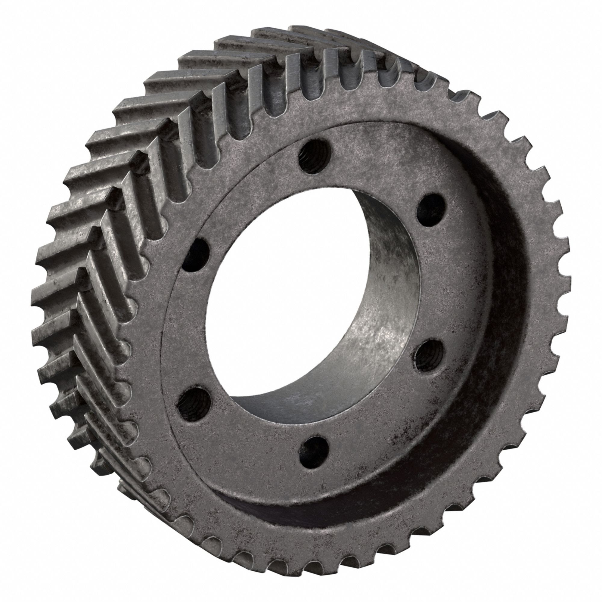 Gearbelt Pulley: Bushed, Quick Detachable, 8 mm Pitch, For 32 mm Belt Wd, 38 Teeth