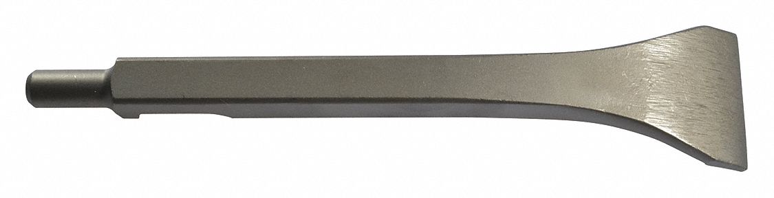 CHISEL, B1/CLECO CHISEL SCALER, 0.373 IN SHANK SIZE, 1 3/8 IN CHISEL TIP W, STEEL