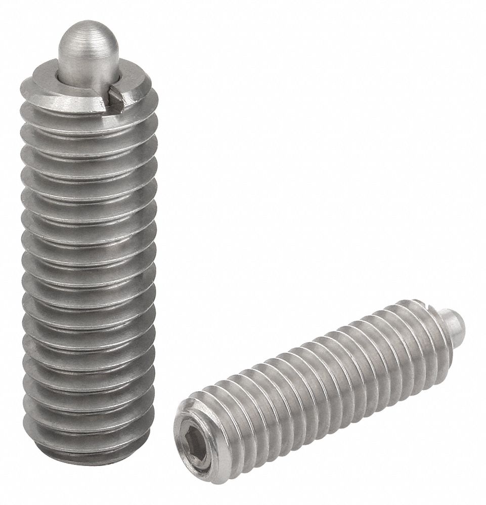 TECO Spring Plunger, Thread Size M5x0.8, Thread Length 18.00mm