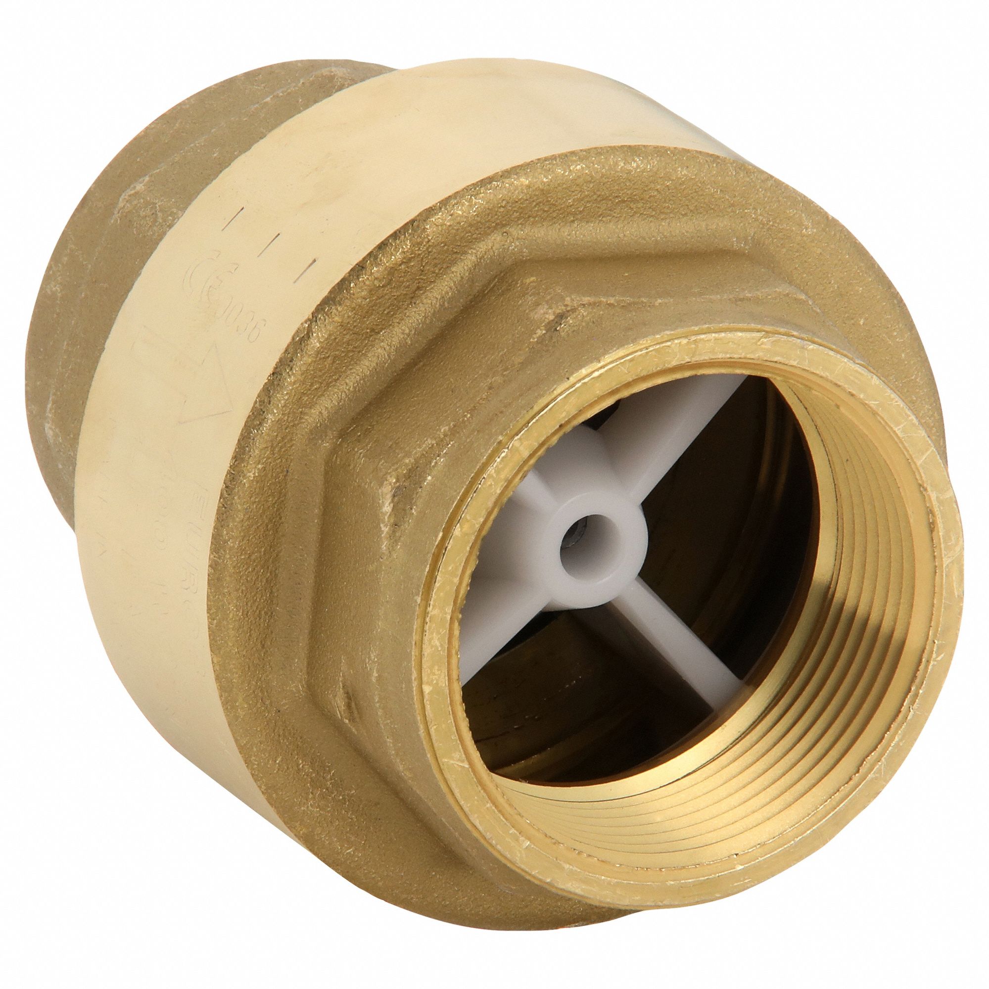 CHECK VALVE,BRASS,1-1/2IN,39.1 GPM