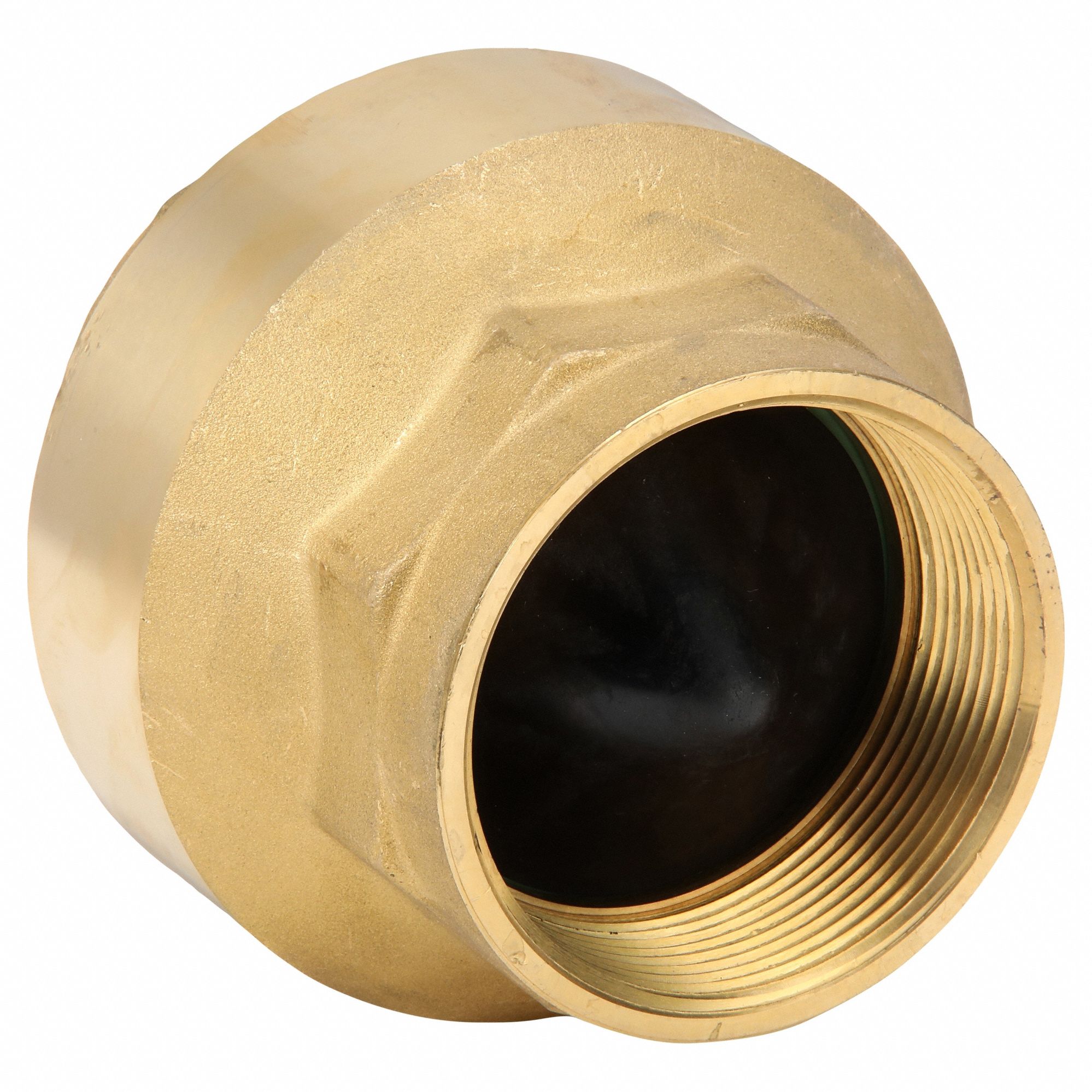 CHECK VALVE,BRASS,3IN,158 GPM,VITON