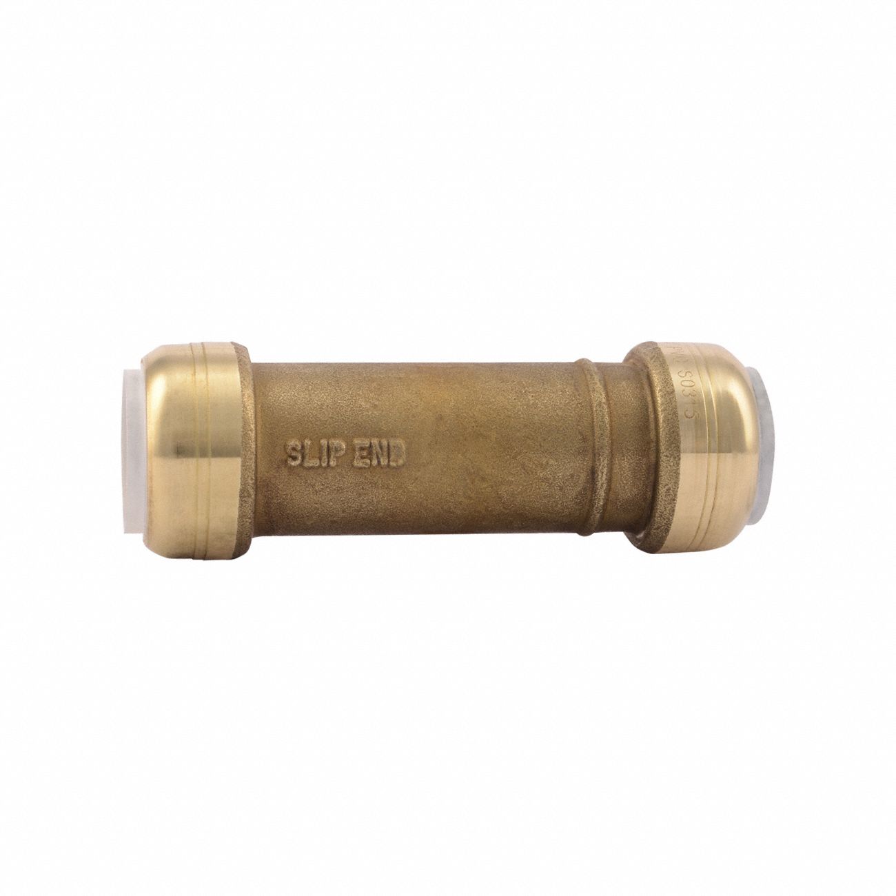 SHARKBITE Slip Coupling, Tube Fitting Material DZR Brass, Fitting