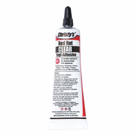 tynd skrivestil mærkelig CHRISTY'S, Tube, Clear, Vinyl/PVC Adhesive - 45RF99|34663 - Grainger