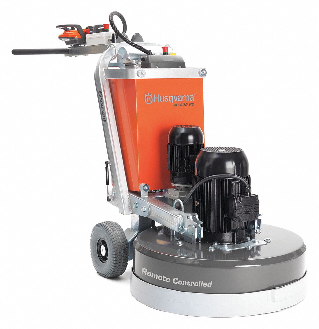 HUSQVARNA Remote Control Concrete Grinder, 17 HP 45RM33PG 820 RC