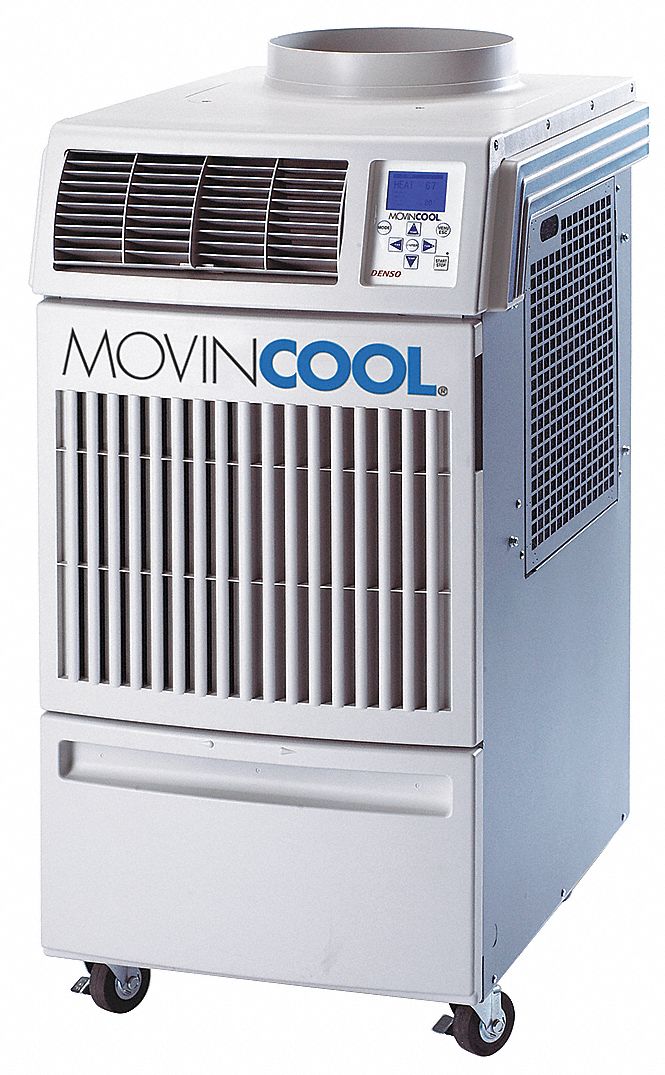 HeavyDuty, Portable Air Conditioner, 10,200 BtuH, 115V AC, AirCooled