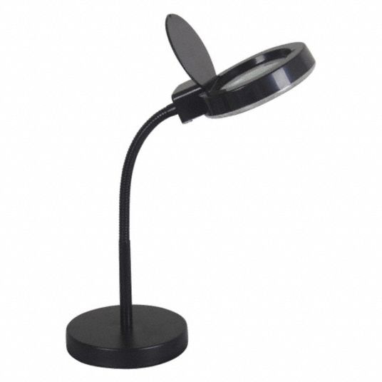Tensor Round Magnifier Light Led 17, Magnifier Desk Lamp