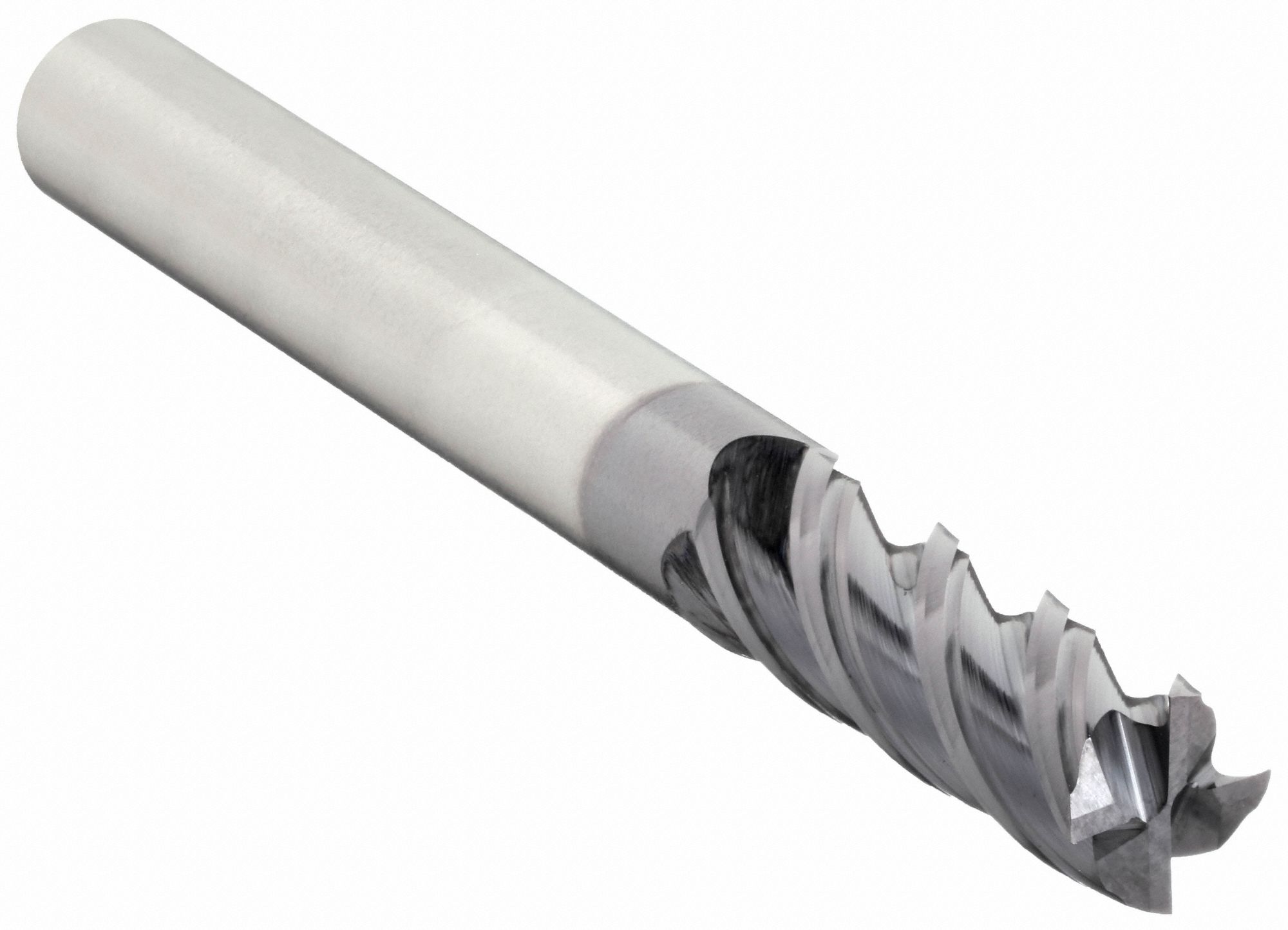 Square End Mill: Carbide, AlTiN Coated, 4 Flute, 1/4" Mill Dia, 3/4" LOC, 2-1/2" OAL