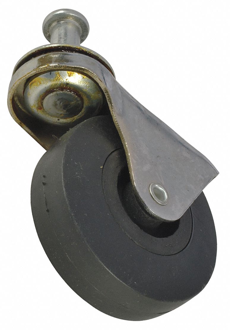 Casters, Red, 2-12/"