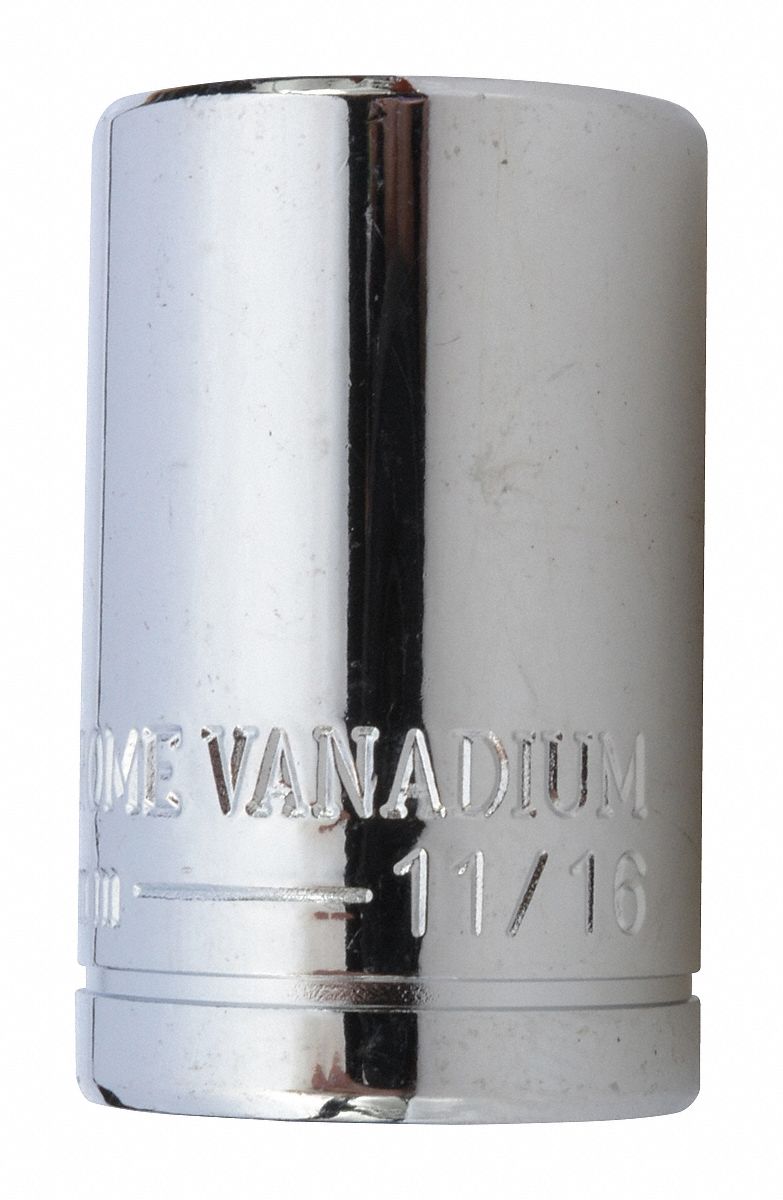 Half Drive Socket, 11/16