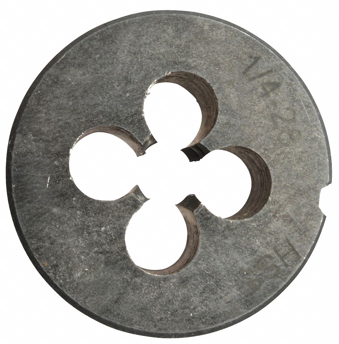 Solid 1" O.D., 1/4-28NF