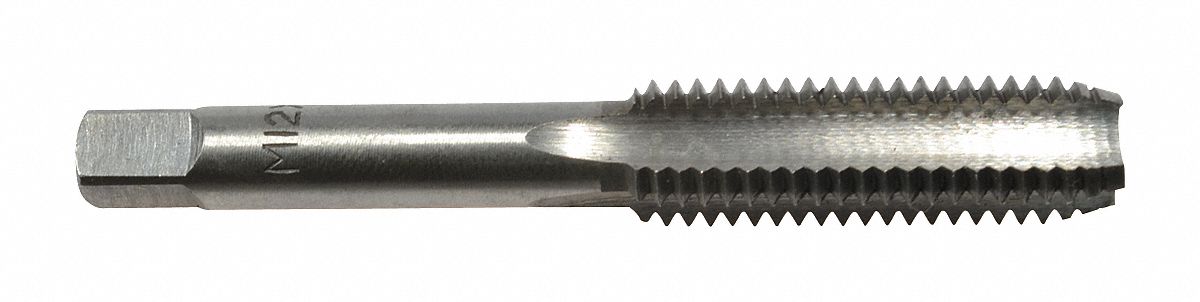 Alloy Steel Plug Tap, M12x1-3/4: CCT1060-150, Plug Tap