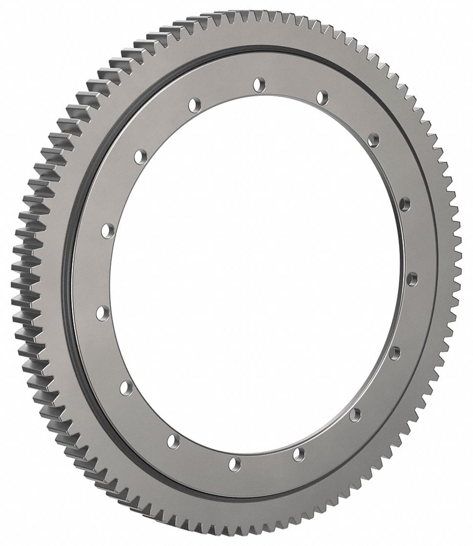 Slewing Ring Bearing: External, 25.15 in Outside Dia, 21.34 in Bore Dia