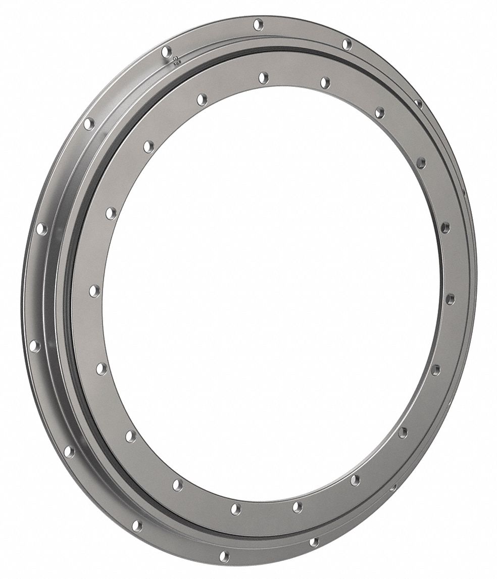 Slewing Ring Bearing: No Gear, 33.39 in Outside Dia, 29.212 in Bore Dia