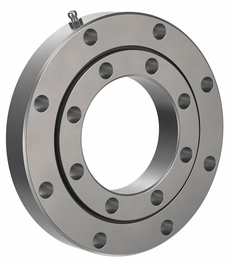 Slewing Ring Bearing: No Gear, 5.315 in Outside Dia, 2.559 in Bore Dia