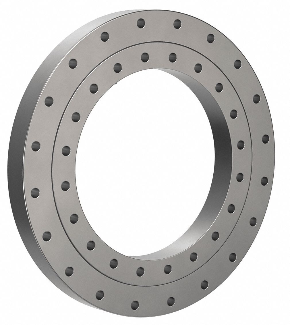Slewing Ring Bearing: No Gear, 20.486 in Outside Dia, 12.77 in Bore Dia