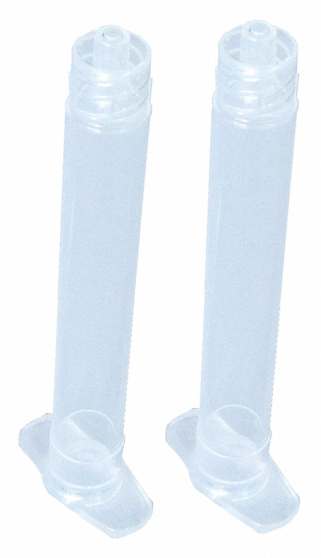 Spray Applicator Tip: PA01, Clear, Dispensing Needles and Syringes, 10 PK