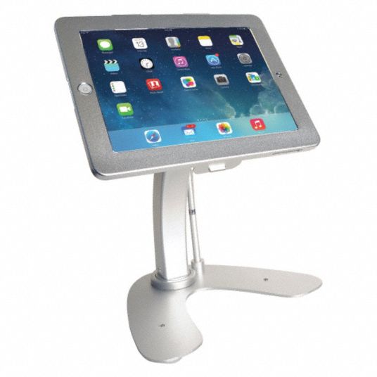 CTA DIGITAL, Silver, Aluminum, Tabletop Stand - 45TT91|PAD-ASK - Grainger