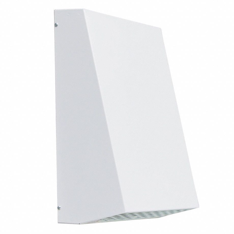 FANTECH Exhaust Fan: 972 cfm, 10 in Duct, 120V AC, Powder-Coated Steel ...