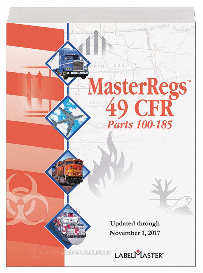 LABELMASTER Reference Book, Safety And DOT, MasterRegs(TM) 49 CFR ...