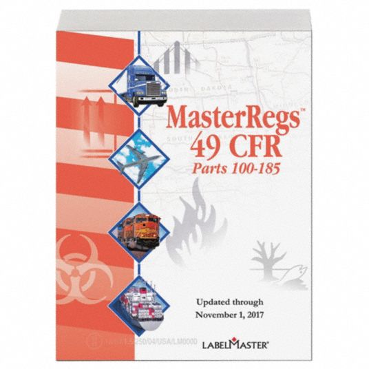 LABELMASTER Reference Book, Safety and DOT, MasterRegs(TM) 49 CFR