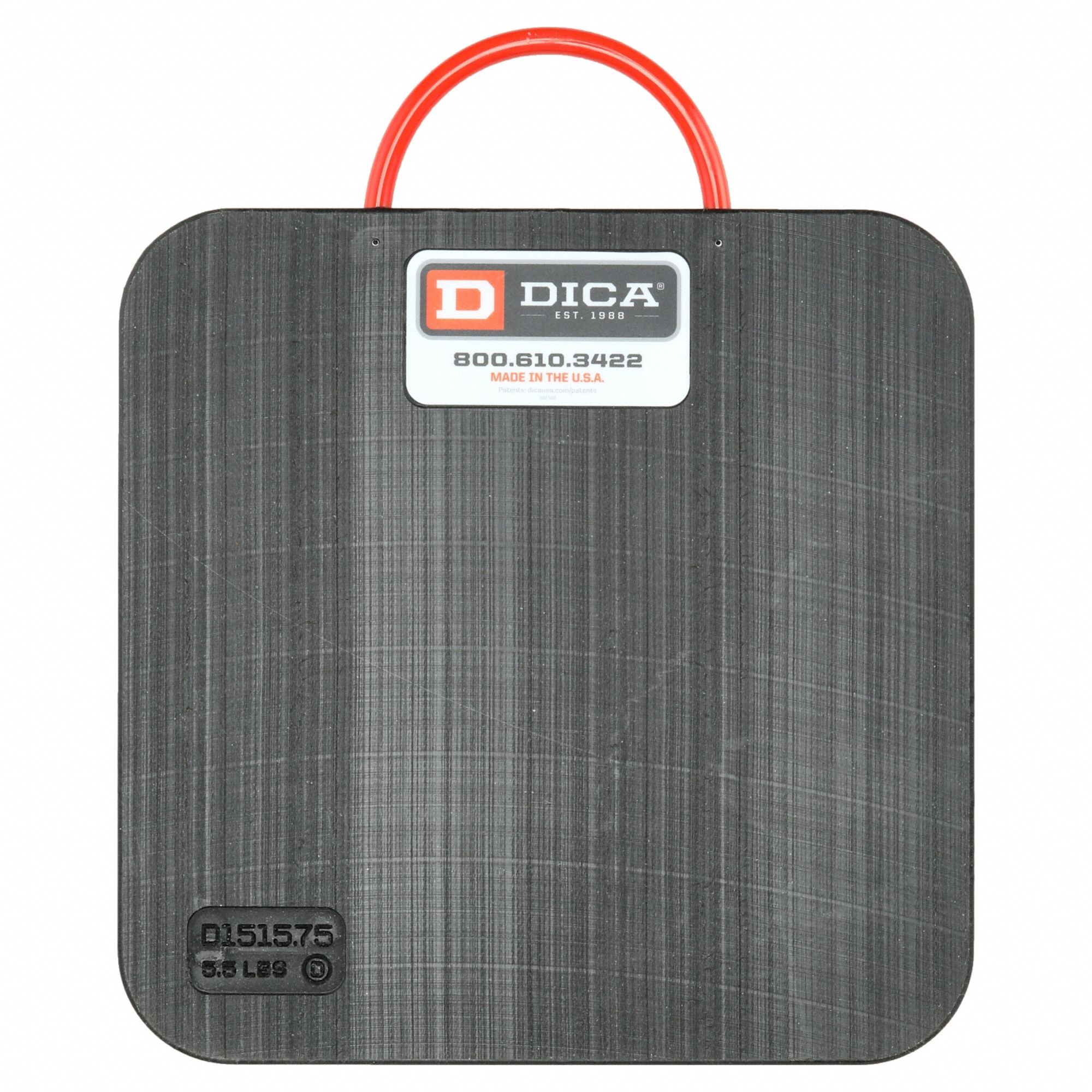 CHECKERS CRANE PAD UHMW HDPE 15X15 Crane, Jack, and Outrigger Pads CSFPAD1515.75 PAD1515