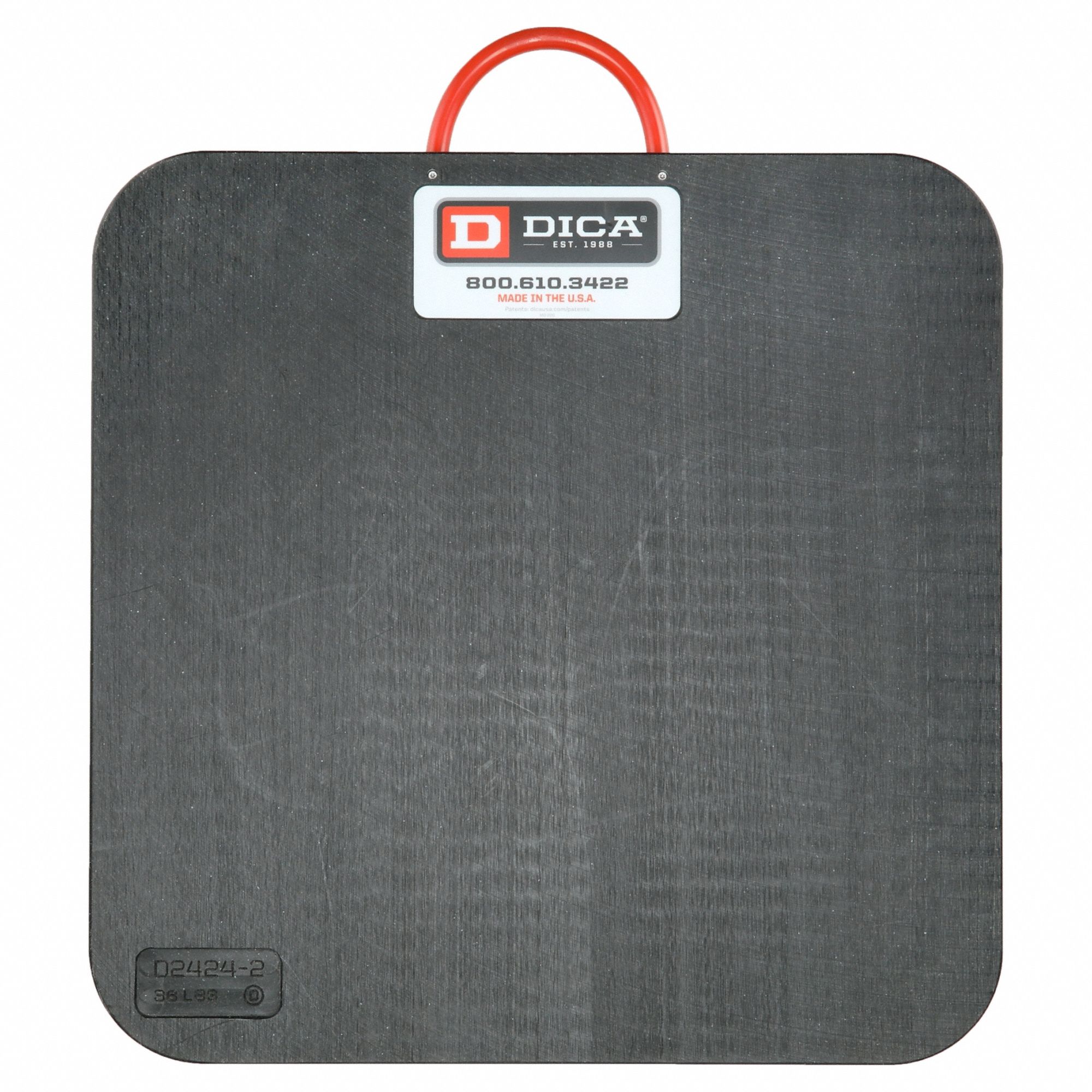 Outrigger Pad, Thermoplastic, Crane Pad 45TX99PAD24242 Grainger