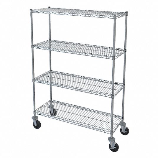 METRO, 50 in x 20 1/4 in x 67 1/2 in, Dry, Wire Shelving Unit - 45TY47 ...