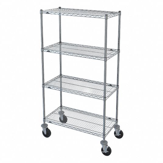 METRO, 38 in x 20 1/4 in x 67 1/2 in, Dry, Wire Shelving Unit - 45TY48 ...