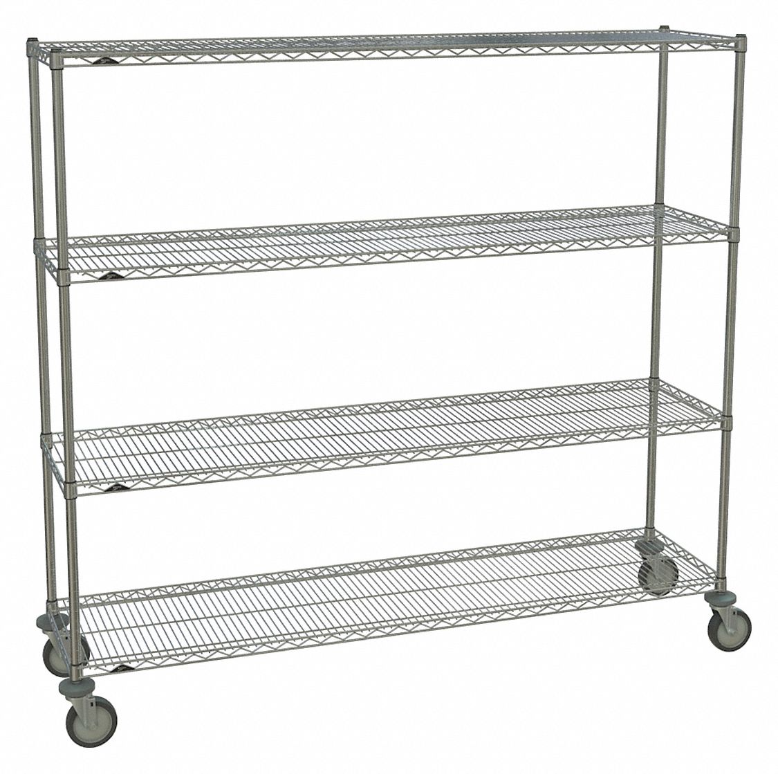 METRO, 72 in x 18 in x 69 in, Dry, Wire Shelving Unit - 45TY49|1872NC-4 ...