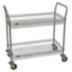 Utility Carts with Deep Lipped Wire Shelves