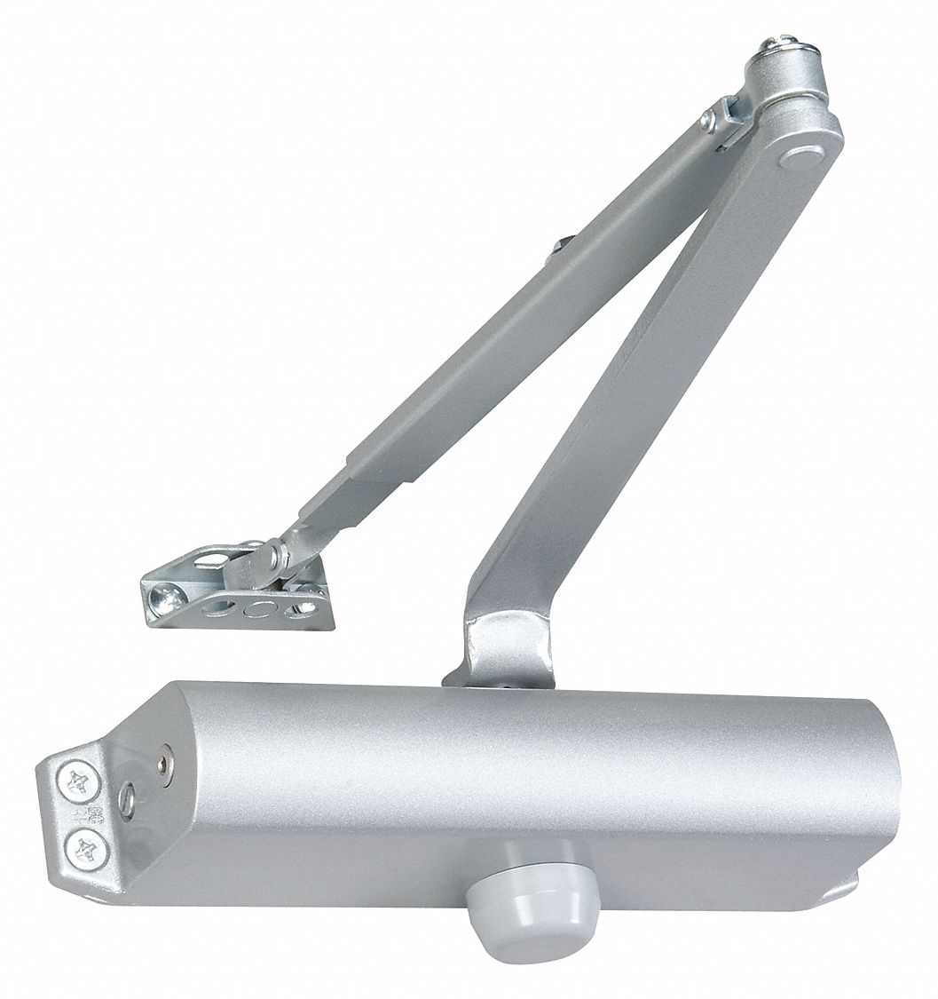 DOOR CLOSER,ALUMINUM,9-1/16 IN.HOUSING L