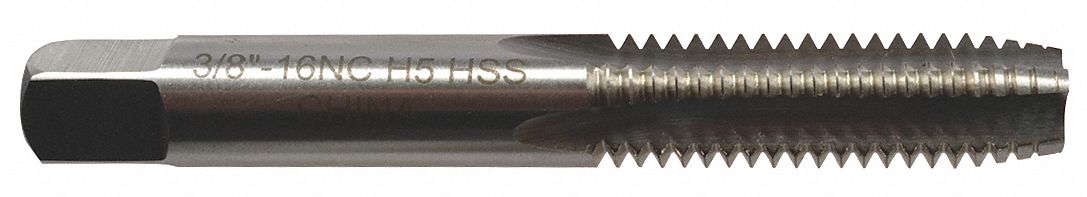 Tap, 3/8in-16NC  H5 Plug