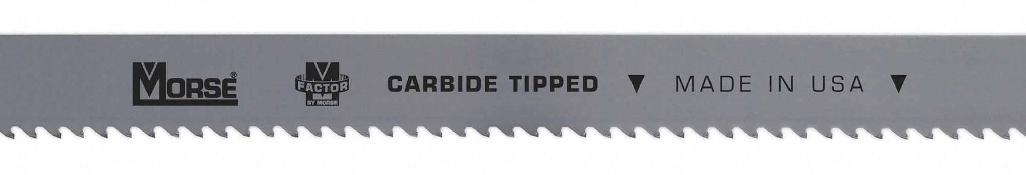 Band Saw Blade: Carbide, M-Factor(R) GP, 11 ft 6 in, Raker/Variable Cutting Edge, 3/4, Carbide