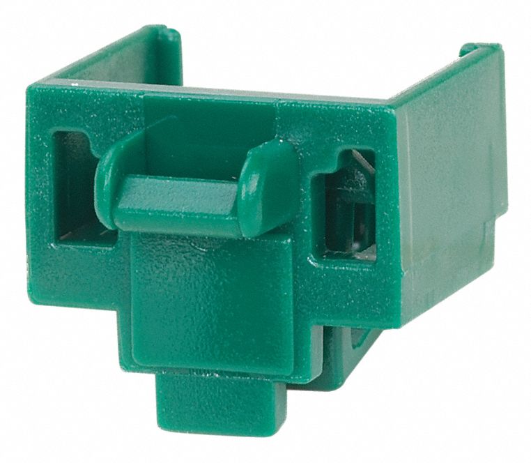 PANDUIT, Blockout Device, Green, Modular Jack Blockout - 45U610|PSL ...