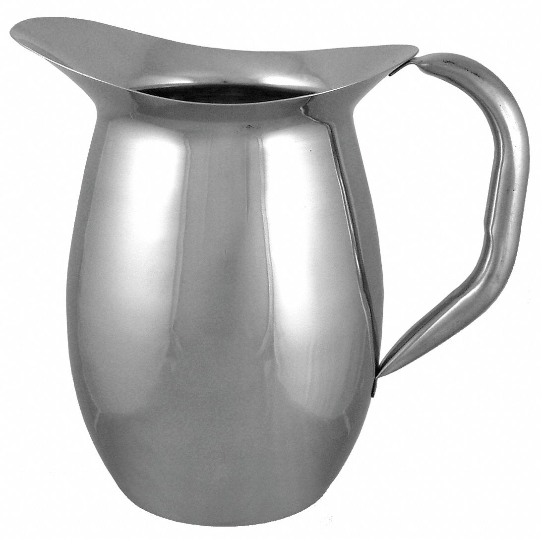 45U743 - Bell Pitcher 2 qt Silver