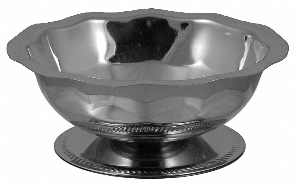 Low Sherbet Bowl Stainless Steel