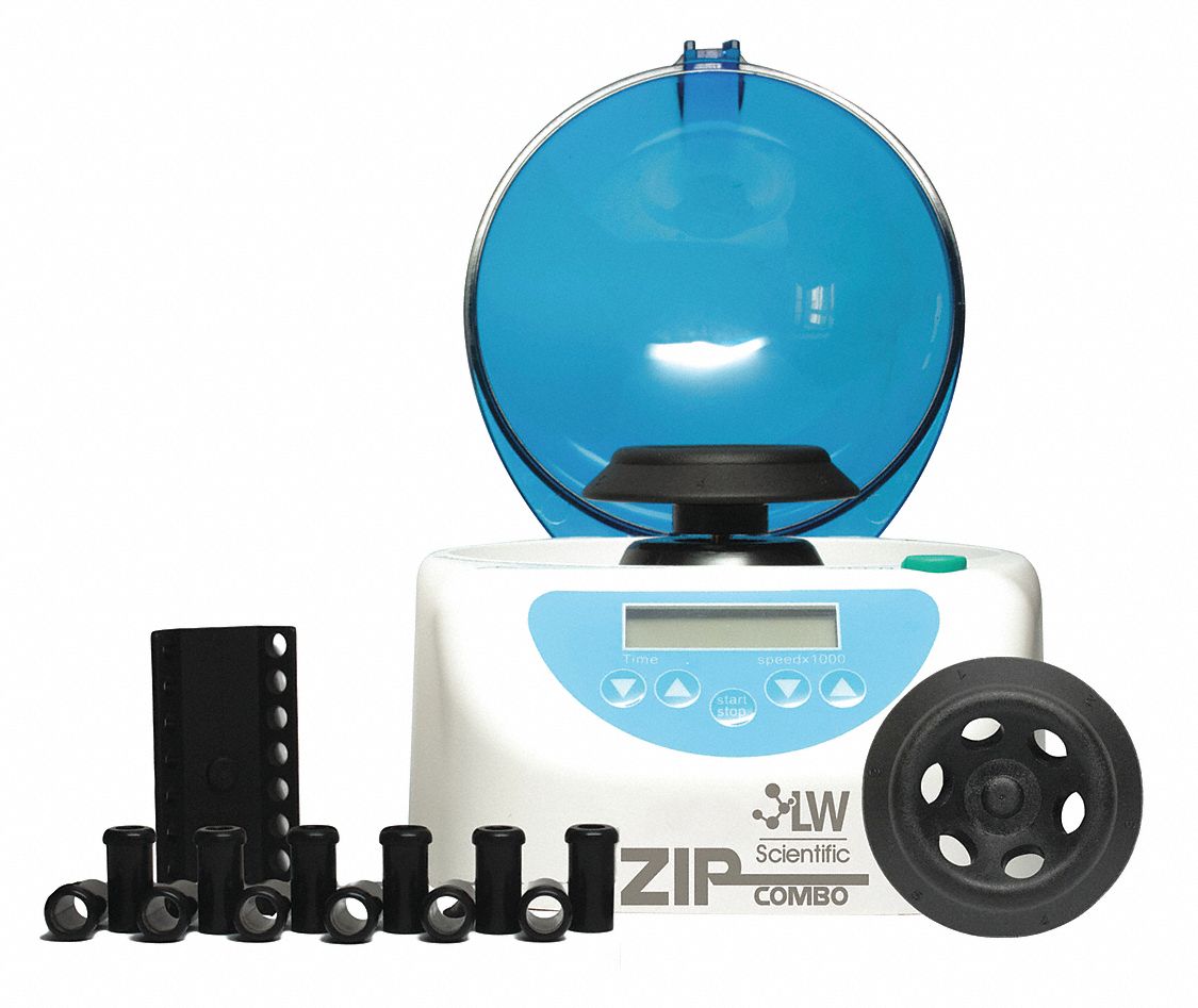 Combination Centrifuge: ZCC-06AD-02T3, Micro, 6 x 1.5 mL/6 x 2 mL, Programmable, Fixed