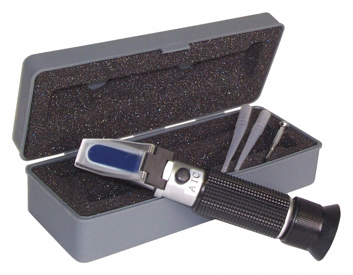 LW SCIENTIFIC 6 in x 1 in x 1 in HandHeld Refractometer 45UA73CTL