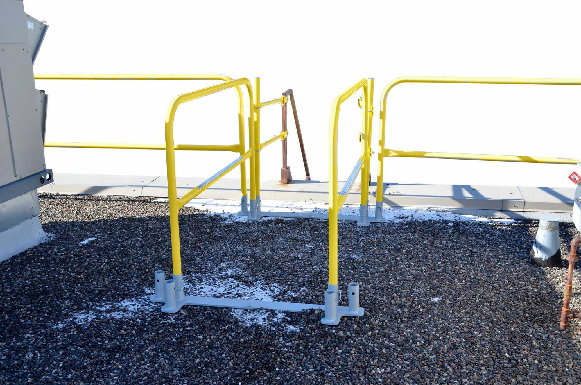 GARLOCK SAFETY SYSTEMS Ladder Guard, Top Section, 5 ft Overall Height, 27 1/4 in Inside Dia