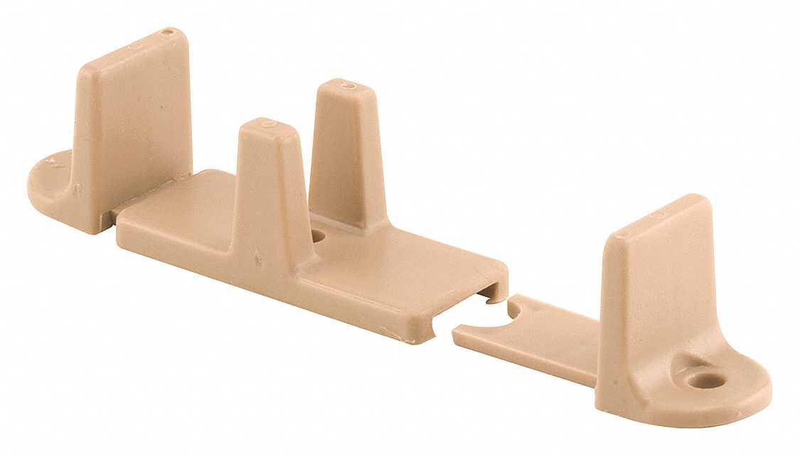 CLOSET DOOR ADJ. GUIDE,3-5/8IN.L,PK2