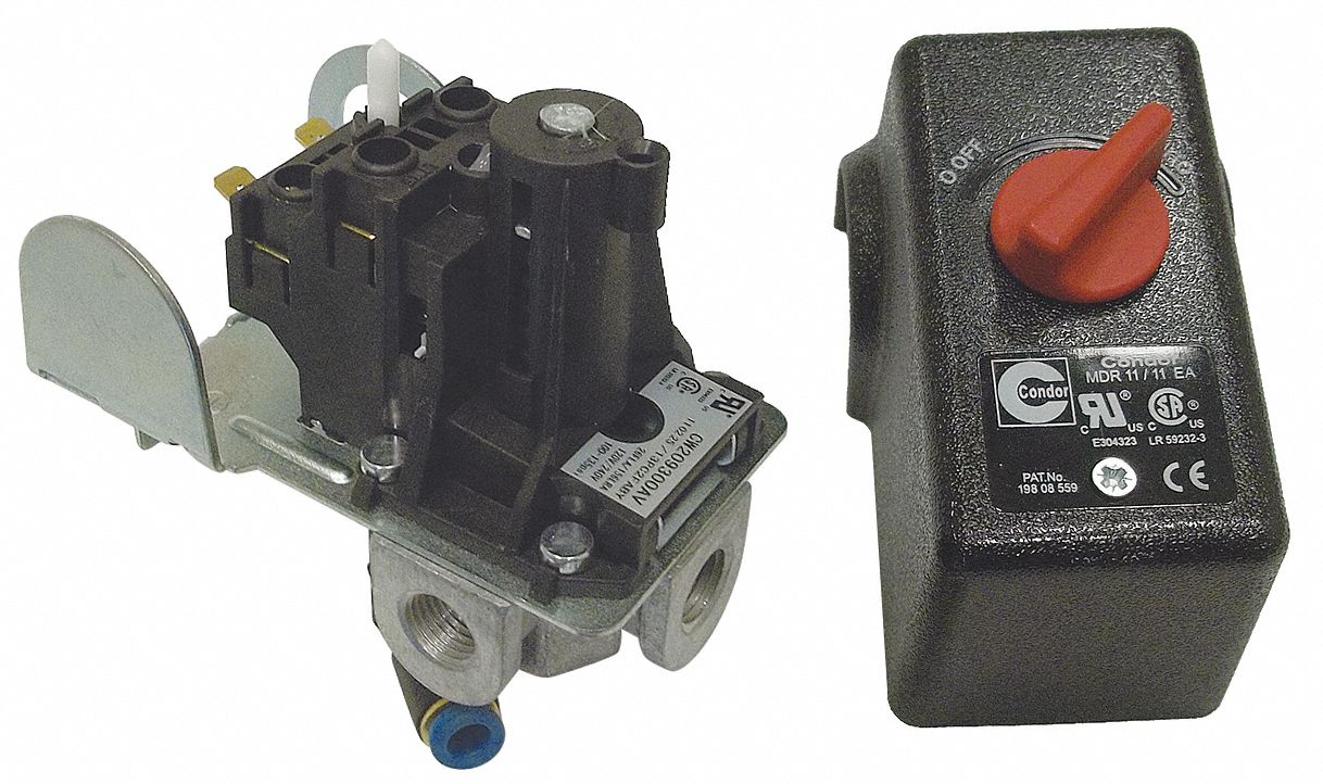 CW218000AV Air Compressor Pressure Switch 175/135 PSI for Campbell