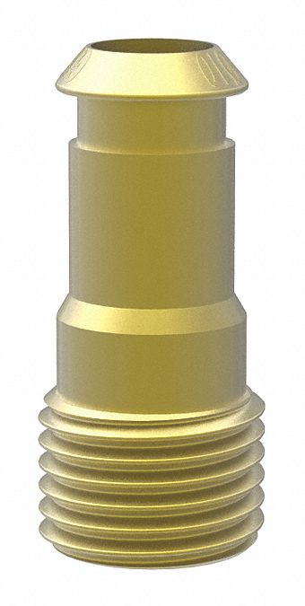 Vacuum Pad Adapter: For 40 mm to 50 mm Pad Size, 10 mm Port Size, 13/32 in Thread Size