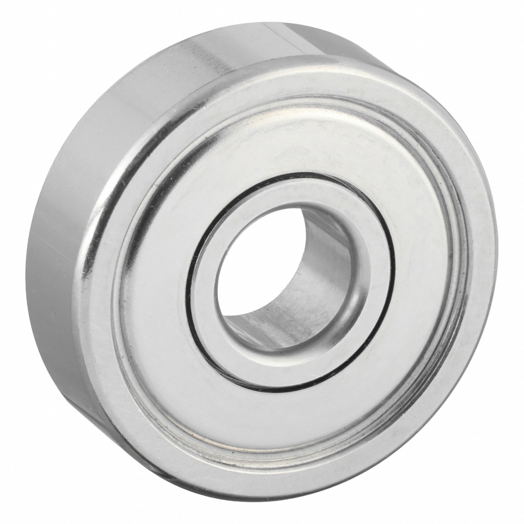 Miniature Ball Bearing: 625, Dbl Shield, 5 mm Bore, 16 mm OD, 5 mm Wd, Stainless Steel Ring